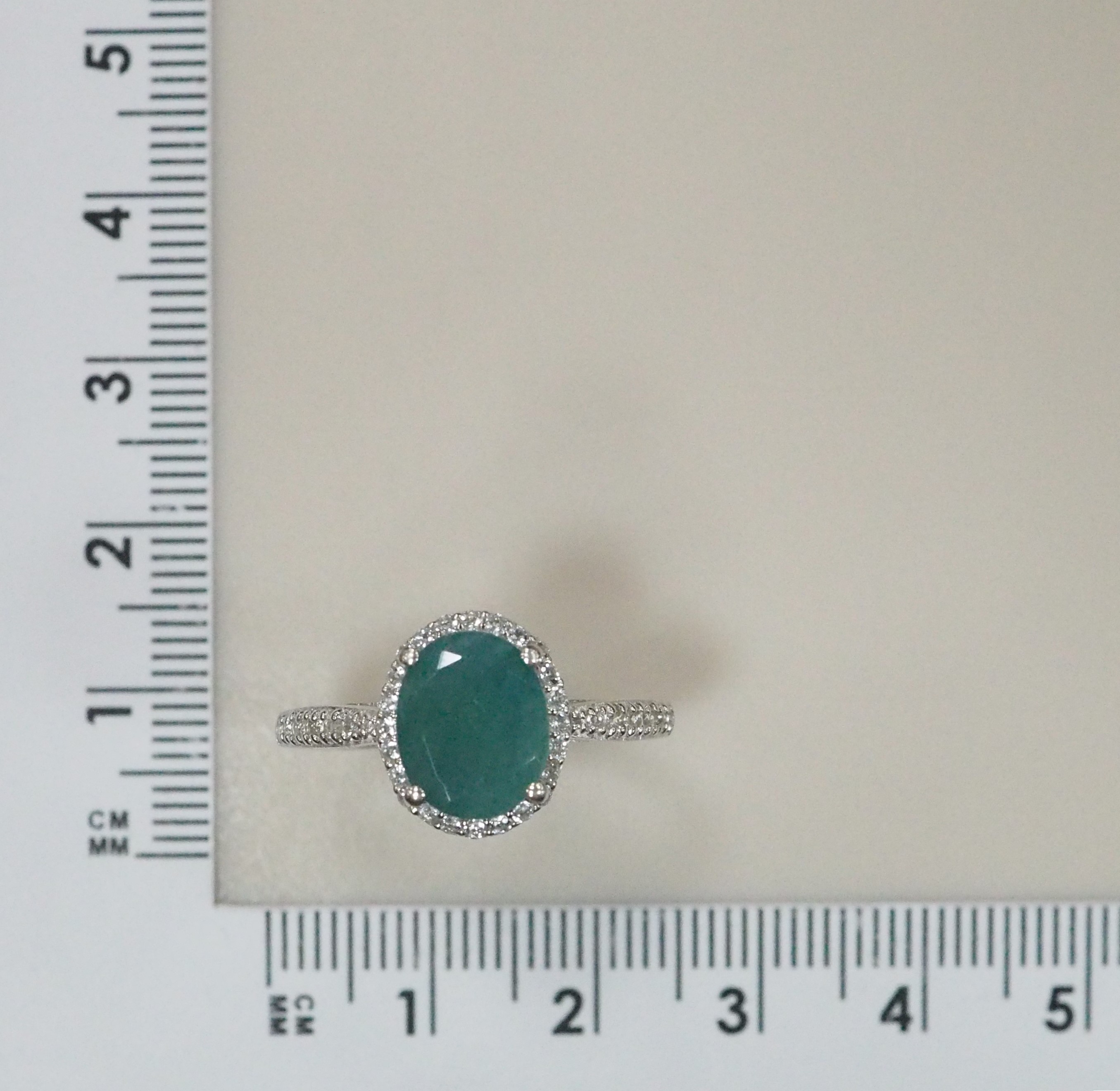 Серебряное кольцо с грандидьеритом